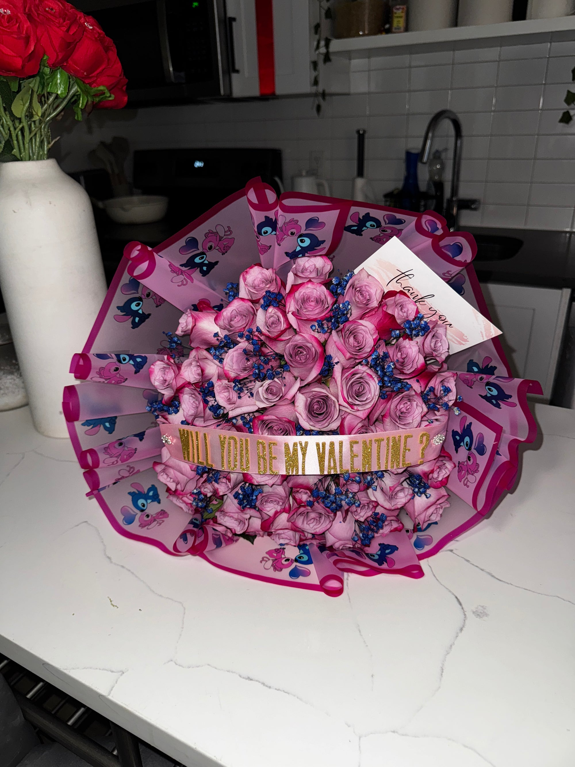 Pink Stitch Bouquet image 4