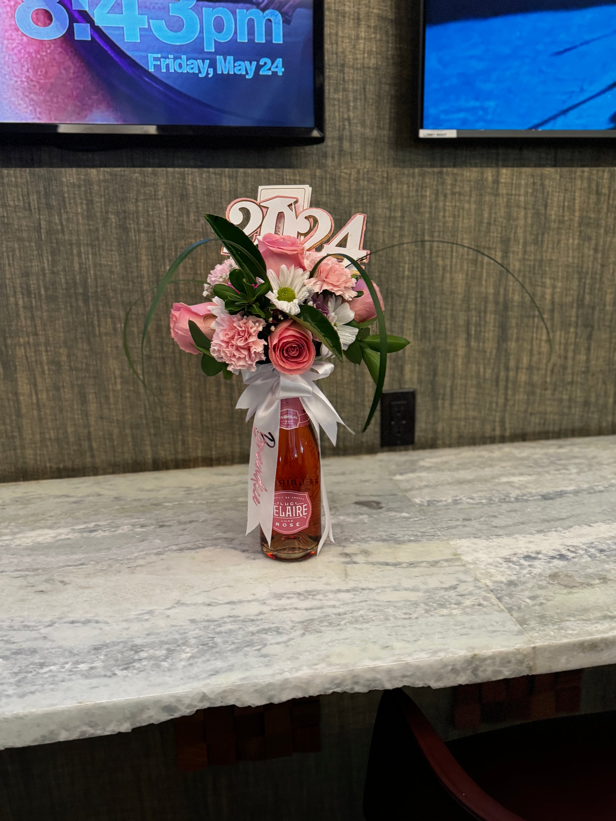 Congratulations Bottle Bouquet