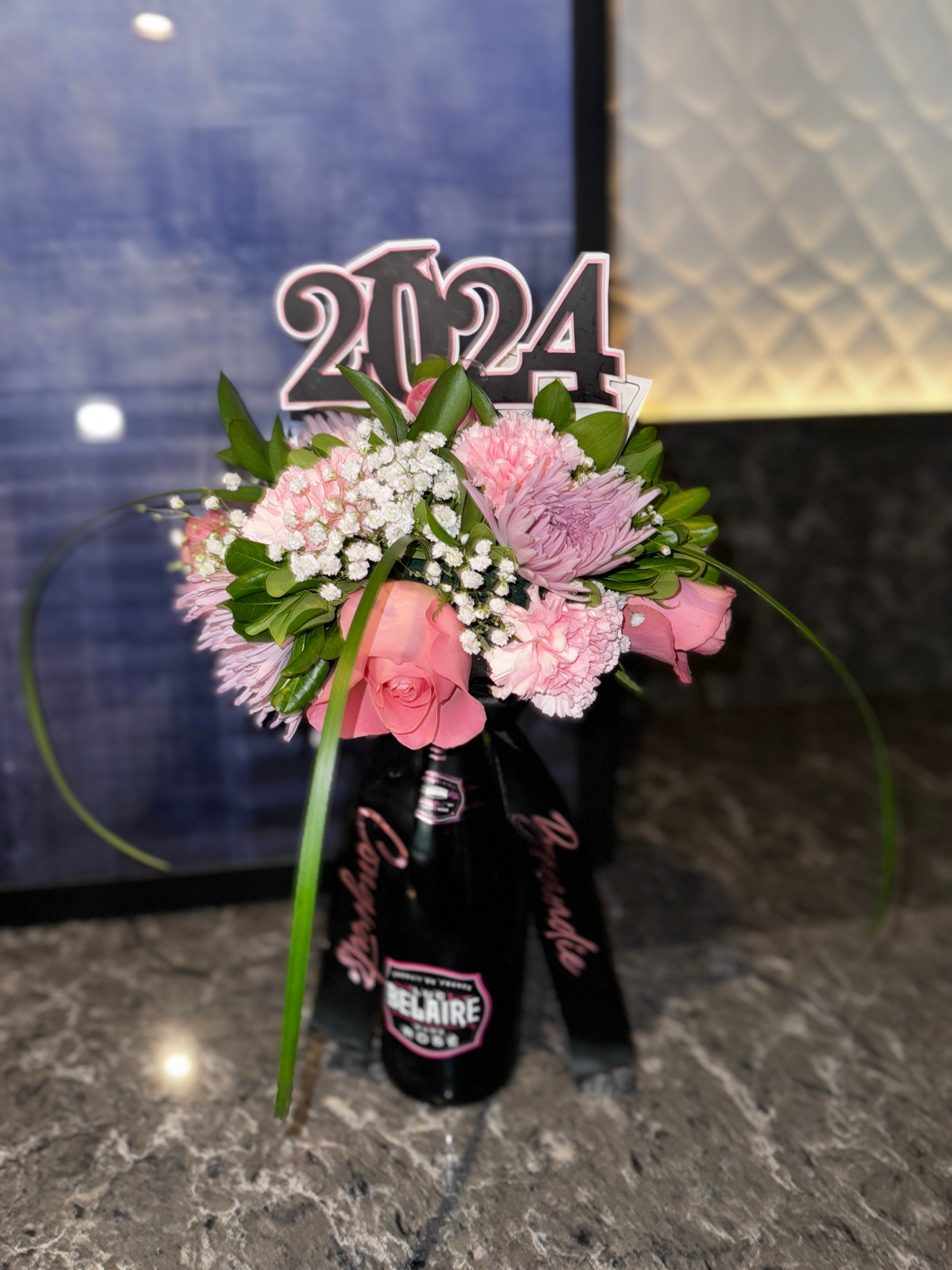 Congratulations Bottle Bouquet