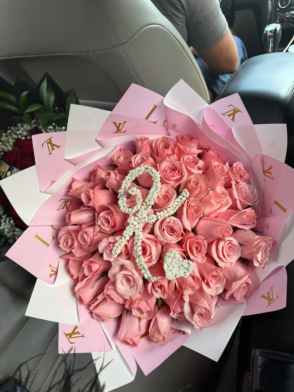 Kissed in Pink Luxury Rose Bouquet