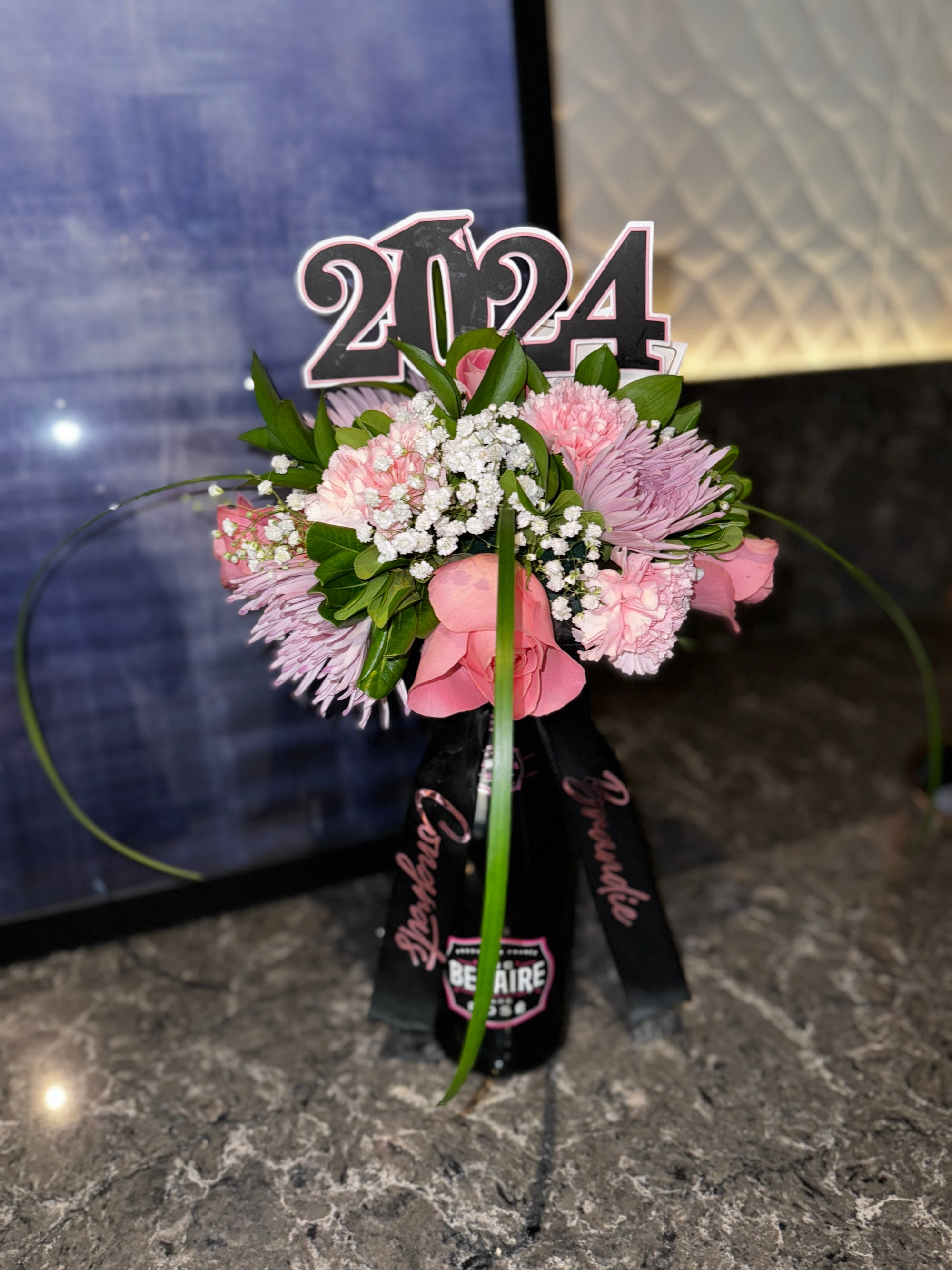 Congratulations Bottle Bouquet