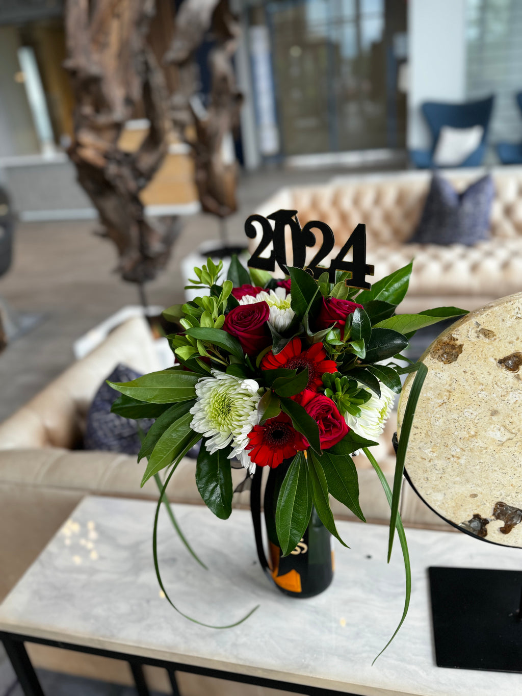 Congratulations Bottle Bouquet