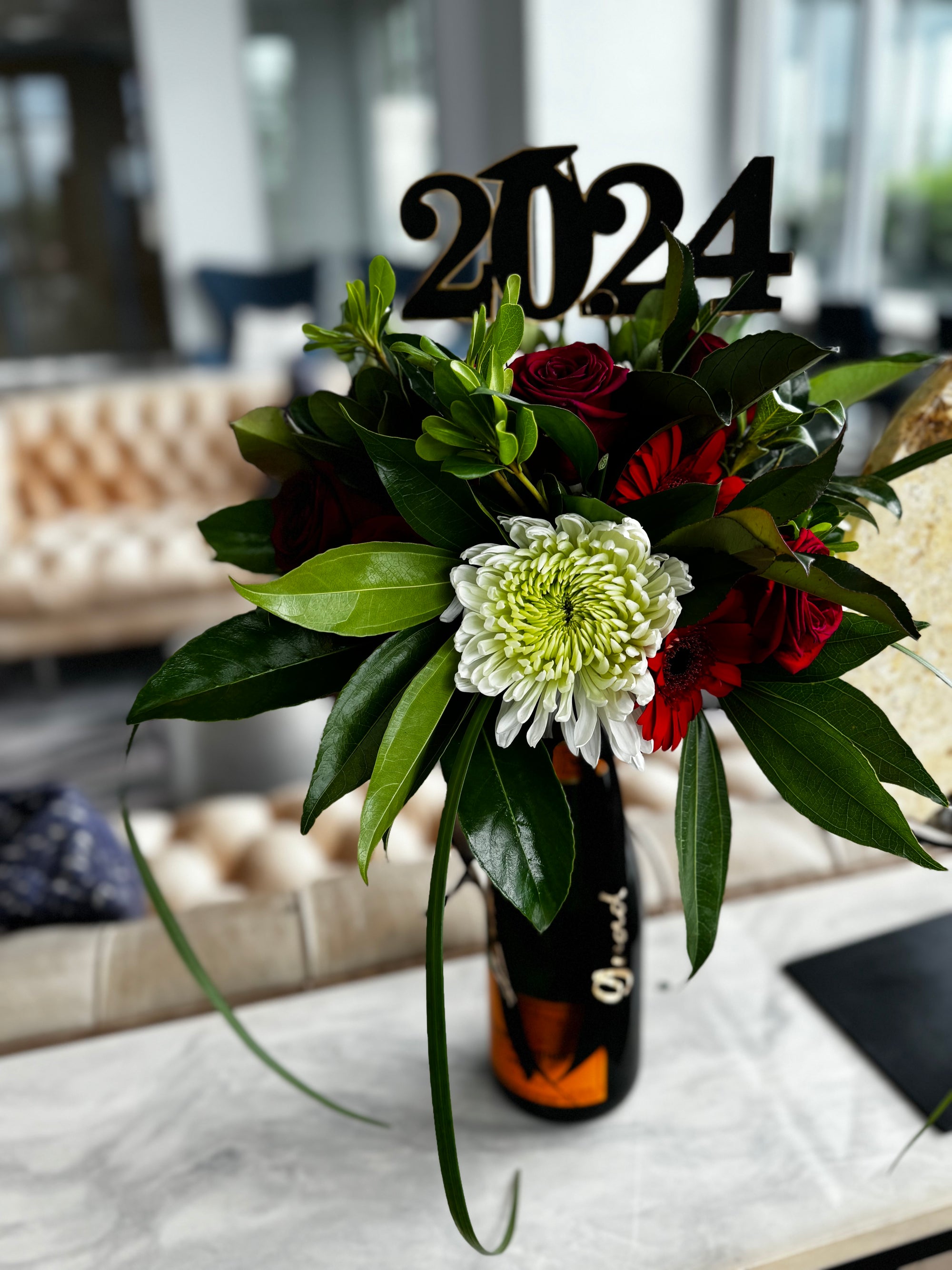 Congratulations Bottle Bouquet