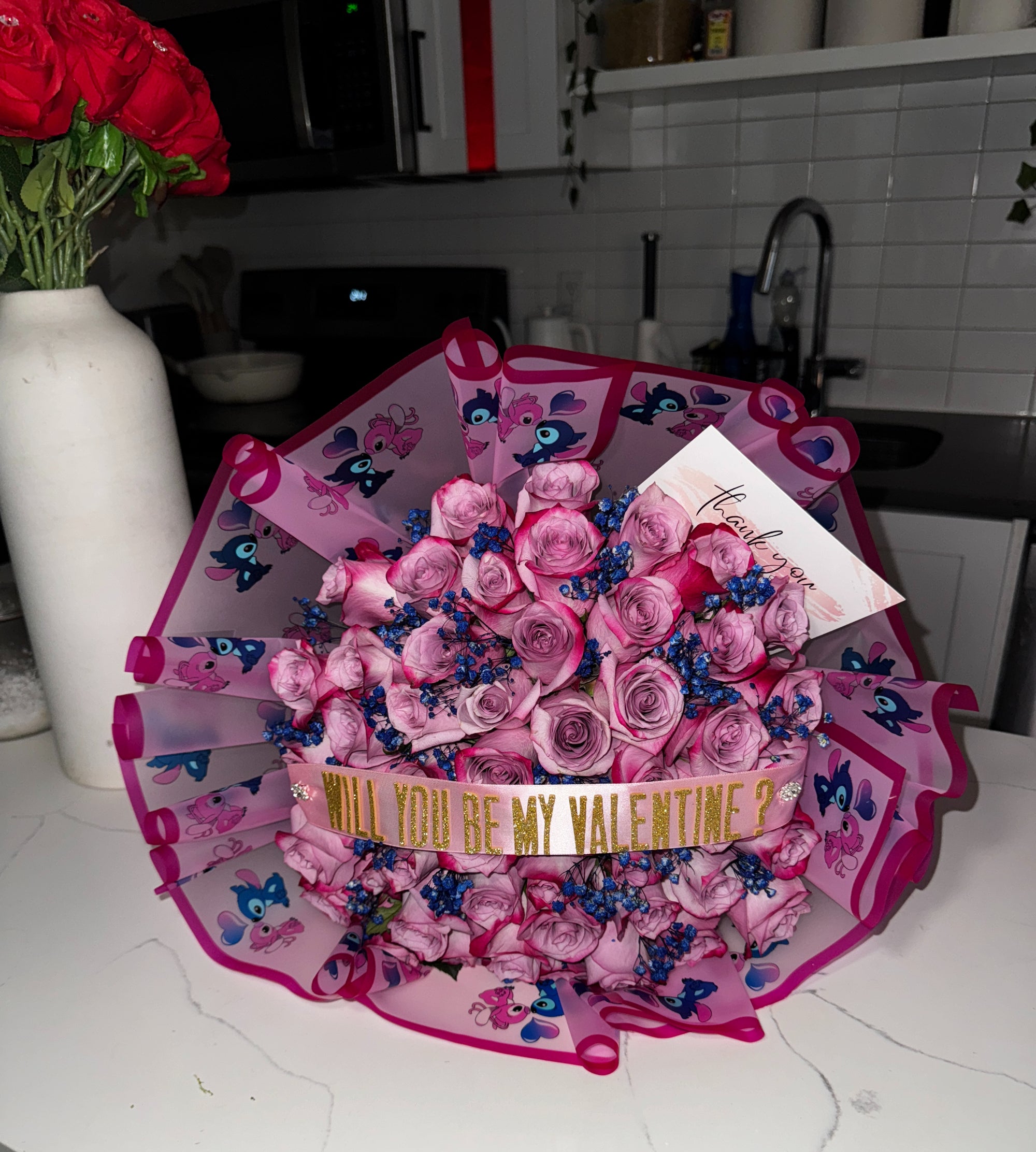 Pink Stitch Bouquet image 3